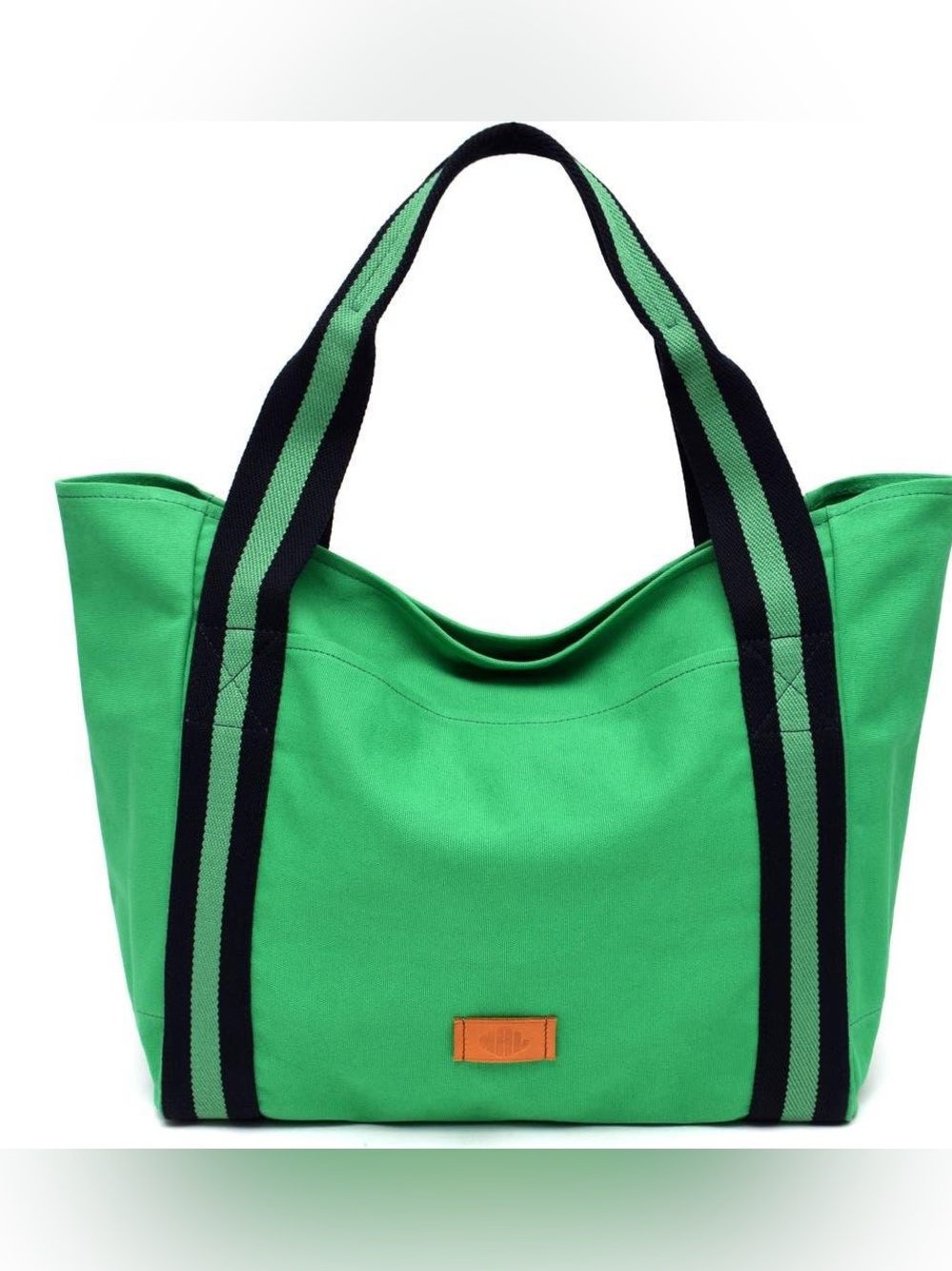 New Amsterdam leatherworks Liliana large tote kelly green